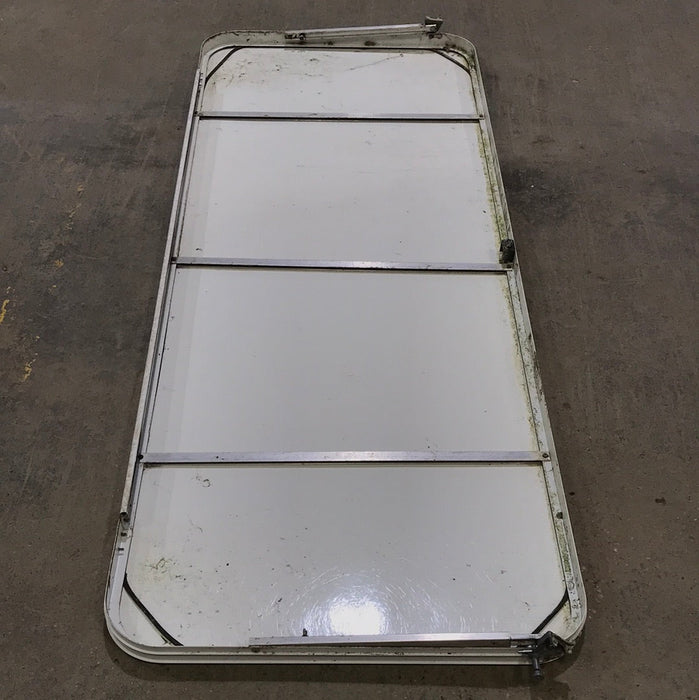 Used Radius Opening Rock Guard Cover : 64 1/2" x 25 1/4" X 1 1/4" D