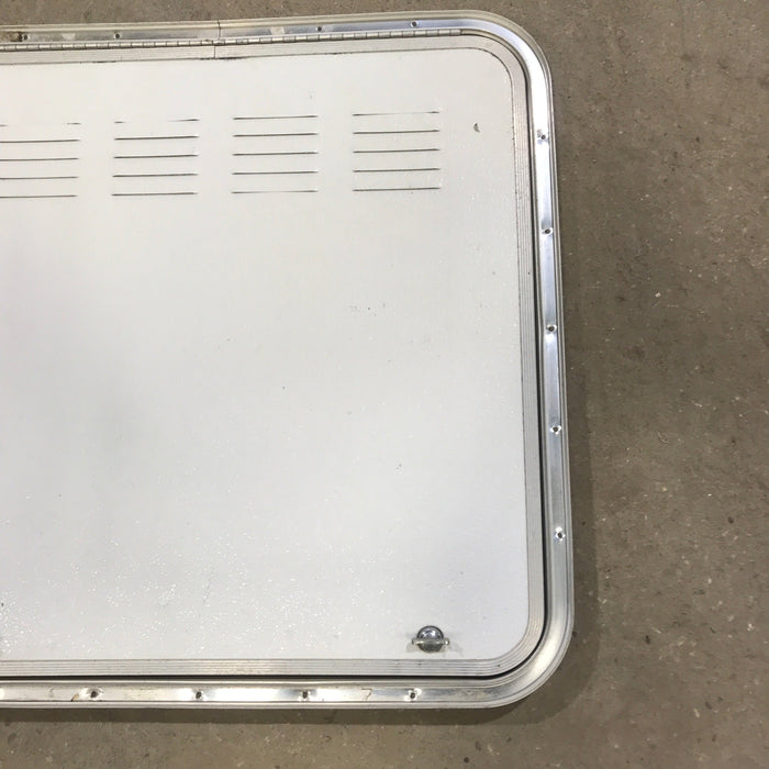Used Radius Cornered Propane / Battery Cargo Door 26" x 26" x 1 1/4" D