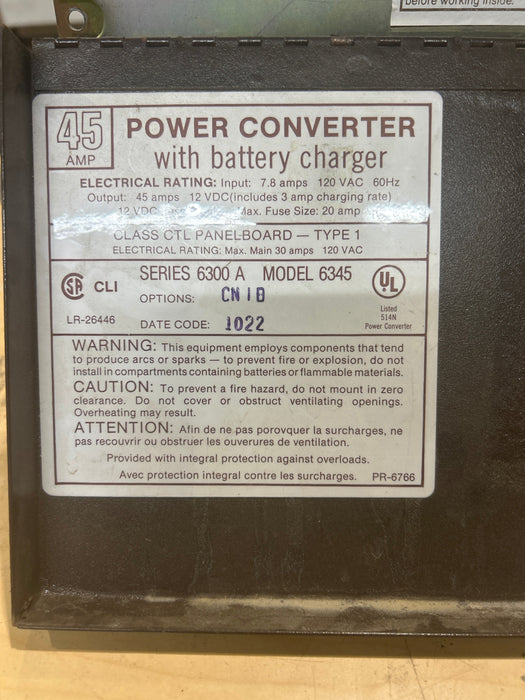 Used Magnetek 45 AMP Converter - Series 6300 A Model 6345