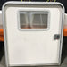 Used Radius Storage/ Teardrop Trailer Entry Door 48 1/4”x 43 1/2” x 2 1/2" - Young Farts RV Parts