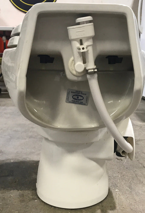 Used Complete Dometic Sealand Traveler Toilet, Foot Flush - 510+