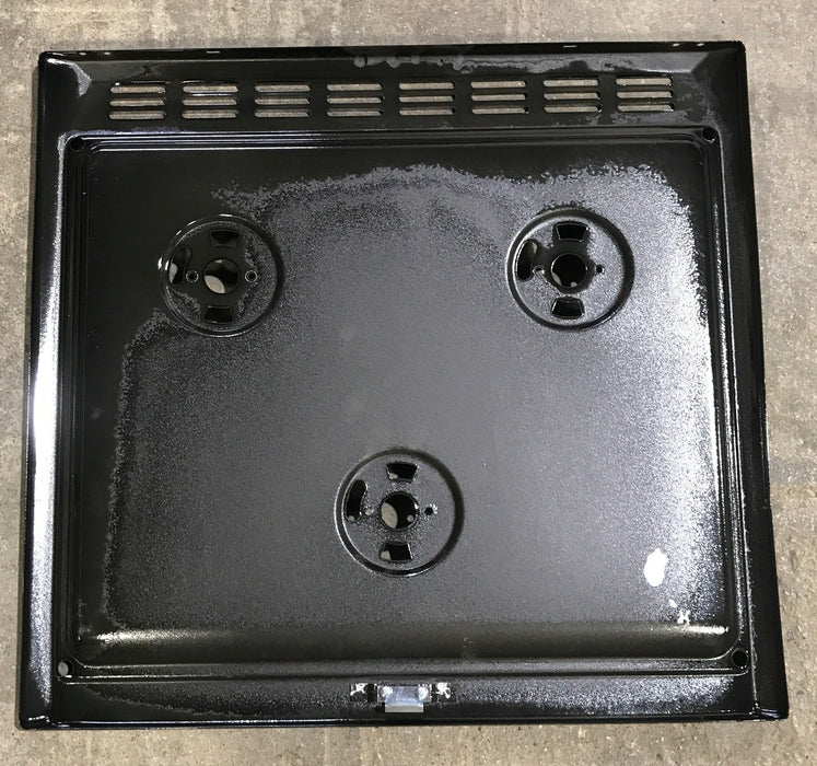 Used Suburban 3-Burner Main Top, Black - 102582BK