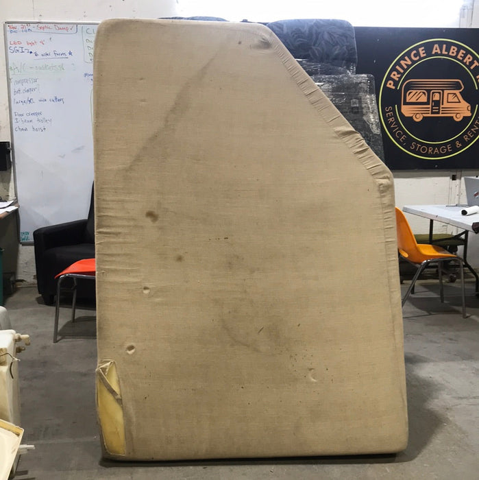 Used Bunk Mattress 72" X 50 1/2" X 6" D- with diagonal cut corner