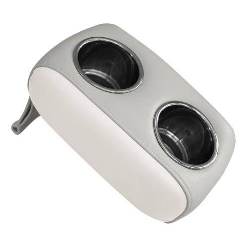 WISE MARINE Cup Holder - 7.5 x 12-1/4" x 4-5/8"; Brite White/ Marble - 3059-1882