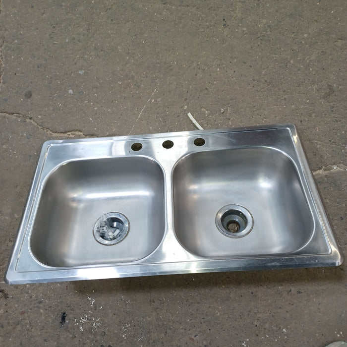 Used Sterling/A Kohler Company RV Kitchen Sink 33″ X 19″ X 7.5″