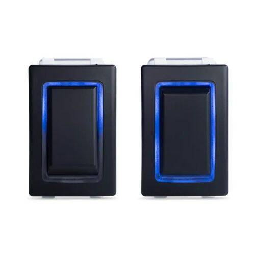Sierra Marine Multi Purpose Switches - Illuminated Blue - RK40640B