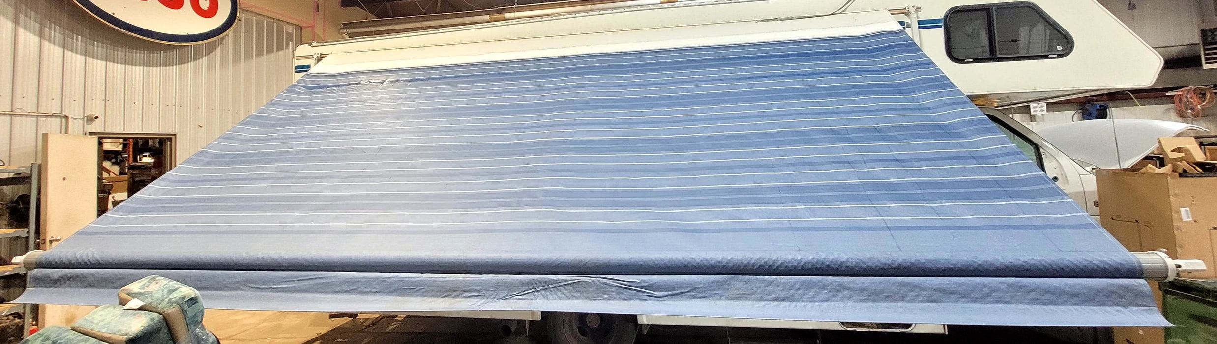Used Complete Manual Awning Dometic 16' Used Canvas