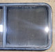 Used Black Radius Opening Window : 45 1/4" W x 21 1/2" H x 1 7/8" D - Young Farts RV Parts