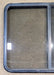Used Black Radius Opening Window : 45 1/4" W x 34 1/2" H x 1 7/8" D - Young Farts RV Parts