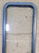 Used Black Radius Non Opening Window : 17 1/4" W x 47 1/4" H x 1" D - Young Farts RV Parts
