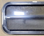 Used Black Radius Opening Window : 29 1/4" W x 14 1/2" H x 1 1/4" D - Young Farts RV Parts