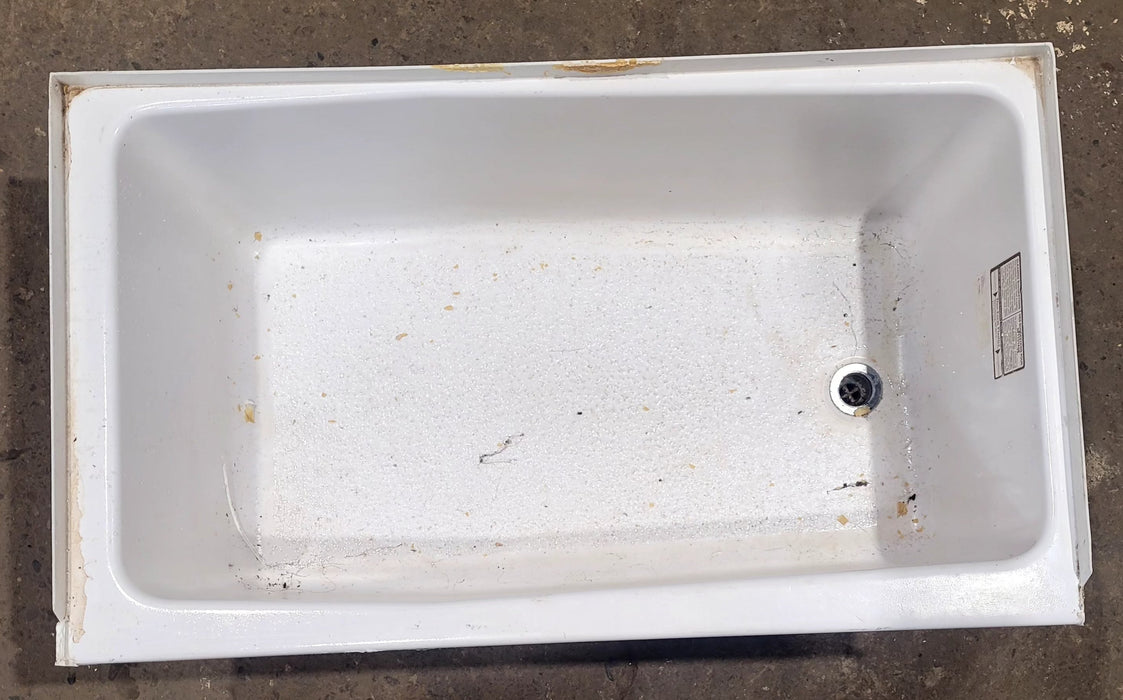 Used RV Bath Tub 41” x 24” - Right Hand Drain