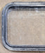Used Black Radius Non Opening Window : 25" W x 16 3/4" H x 1 5/8" D - Young Farts RV Parts