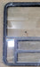 Used Black Radius Opening Window : 36 1/2" W x 37 1/2" H x 1 5/8" D - Young Farts RV Parts