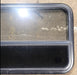 Used Black Radius Opening Window : 29 1/2" W x 21 3/4" H x 1 3/4" D - Young Farts RV Parts