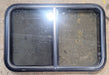 Used Black Radius Opening Window : 29 3/4" W x 19 3/4" H x 1 7/8" D - Young Farts RV Parts
