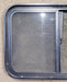 Used Black Radius Opening Window : 29 3/4" W x 19 3/4" H x 1 3/4" D - Young Farts RV Parts