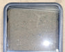 Used Black Radius Opening Window : 25 3/4" W x 41 3/4" H x 1 7/8" D - Young Farts RV Parts