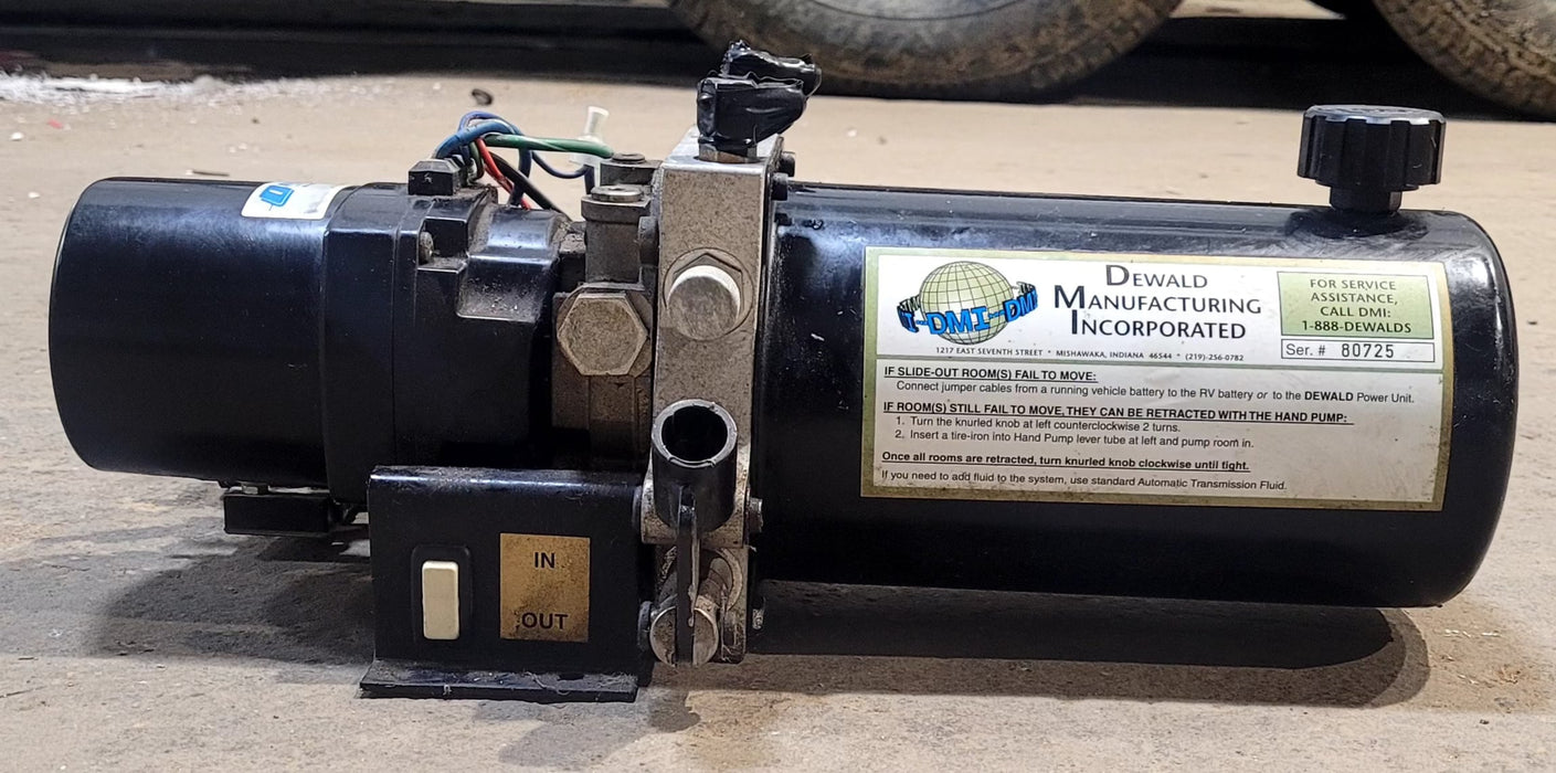 Used Dewald RV Slide Out Motor - Young Farts RV Parts