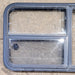 Used Black Radius Emergency Opening Window : 47 1/2" W x 21 1/4" H x 1 3/4" D - Young Farts RV Parts