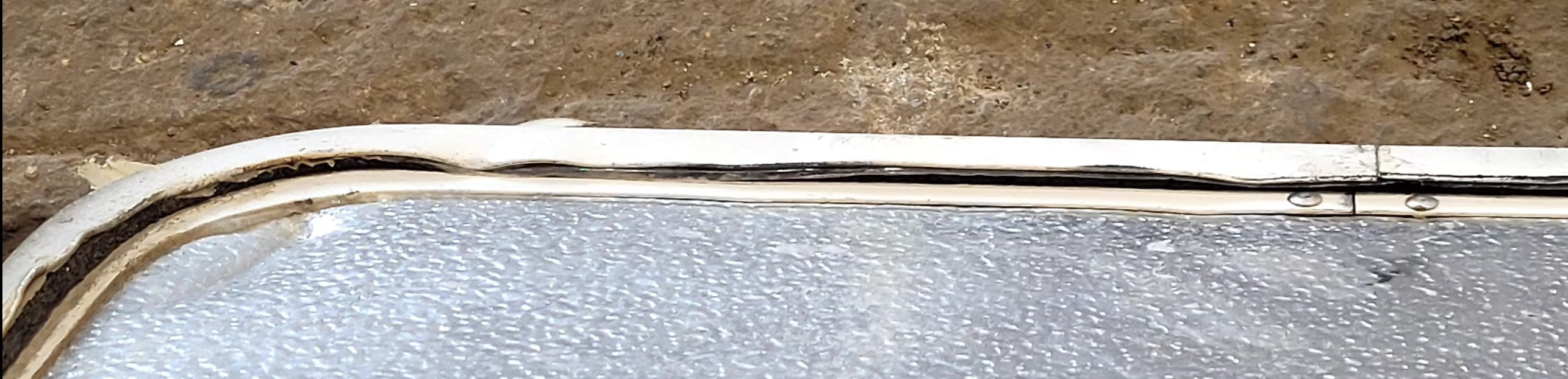 Used Radius Cornered Cargo Door 19 7/8" x 10 7/8" x 1/2"D