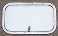 Used Radius Cornered Cargo Door 19 7/8" x 10 7/8" x 1/2"D - Young Farts RV Parts