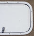 Used Radius Cornered Cargo Door 19 7/8" x 10 7/8" x 1/2"D - Young Farts RV Parts
