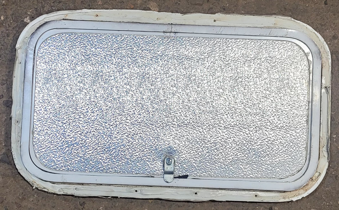 Used Radius Cornered Cargo Door 19 7/8" x 10 7/8" x 1/2"D - Young Farts RV Parts