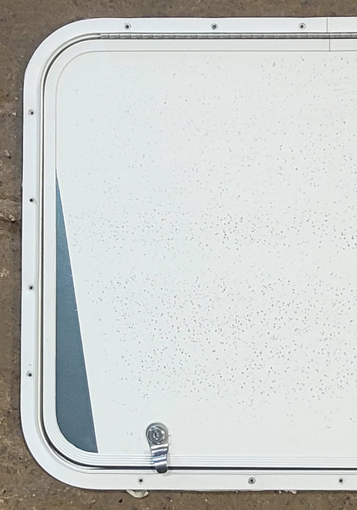 Used Radius Cornered Cargo Door 25 7/8" x 19 7/8" x 1/2"D - Young Farts RV Parts