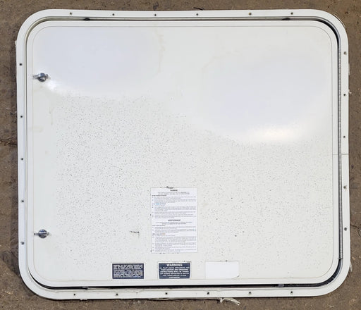 Used Radius Cornered Cargo Door 29 7/8" x 25 7/8" x 1/2"D - Young Farts RV Parts
