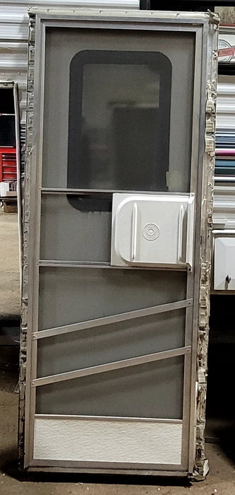 Used RV Square Entry Door 26 1/8" x 69 5/8" - Young Farts RV Parts
