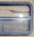 Used Black Radius Opening Window : 41 1/4" W x 21 1/4" H x 1 3/4" D - Young Farts RV Parts