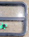 Used Black Radius Opening Window : 29 1/2" W x 21 1/2" H x 1 1/2" D - Young Farts RV Parts