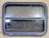 Used Black Radius Opening Window : 29 1/4" W x 21 1/4" H x 2" D - Young Farts RV Parts