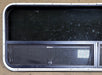 Used Black Radius Opening Window : 57 1/2" W x 20 1/4" H x 1" D - Young Farts RV Parts