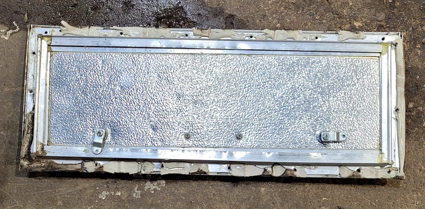 Used Square Cornered Cargo Door 24" x 8 1/4" x 3/4" D - Young Farts RV Parts