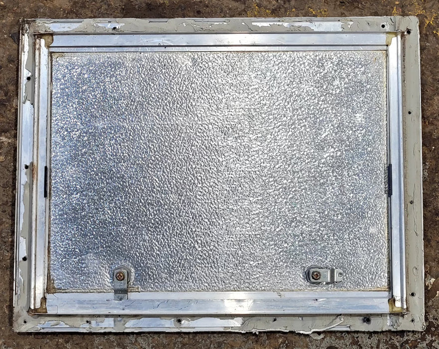 Used Square Cornered Cargo Door 18 1/4" x 13 3/4" x 3/4" D - Young Farts RV Parts