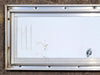Used Square Cornered Battery/Propane Cargo Door 24 1/4" x 8 1/4" x 3/4" D - Young Farts RV Parts