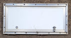 Used Square Cornered Cargo Door 24" x 10 1/2" x 3/4" D - Young Farts RV Parts