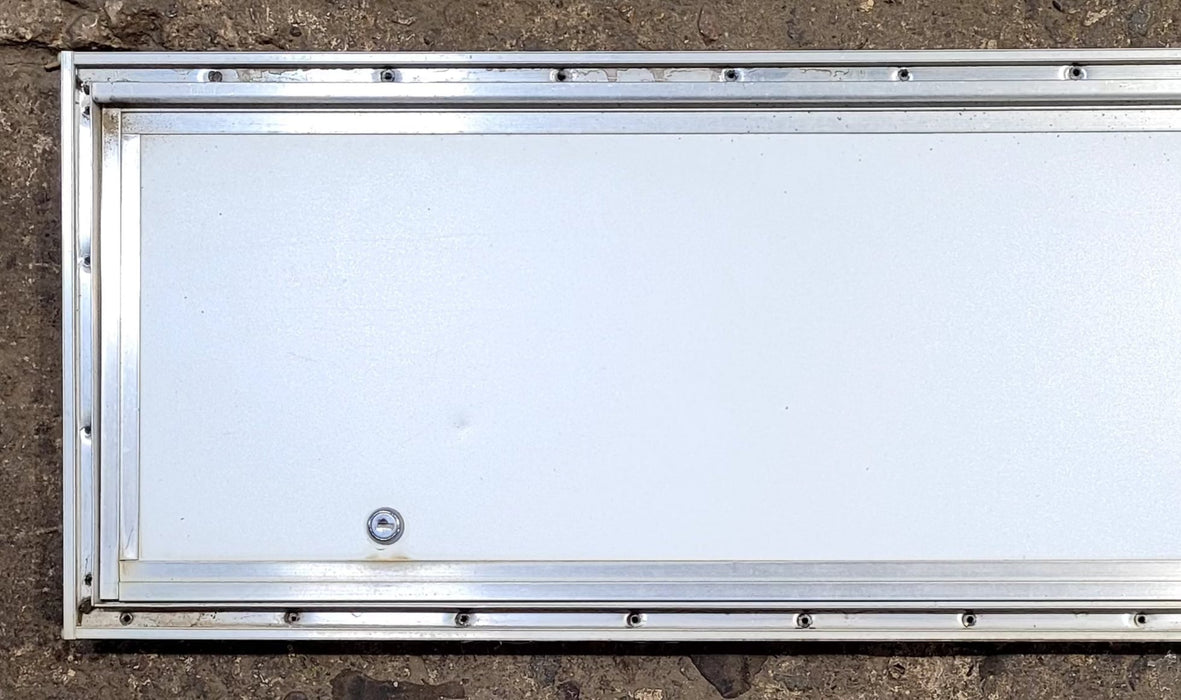 Used Square Cornered Cargo Door 48" x 11 3/4" x 3/4"D - Young Farts RV Parts