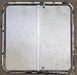 Used Radius Cornered Propane Cargo Door 30 1/4" x 30 1/4" x 5/8"D - Young Farts RV Parts