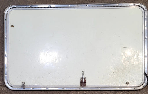 Used Radius Cornered Cargo Door 43 3/4" x 25 3/4" x 3/4" D - Young Farts RV Parts