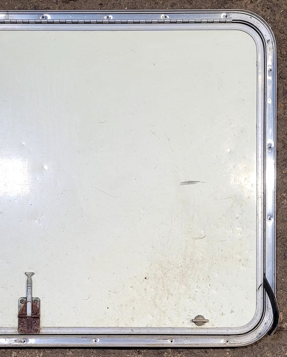 Used Radius Cornered Cargo Door 43 3/4" x 25 3/4" x 3/4" D - Young Farts RV Parts
