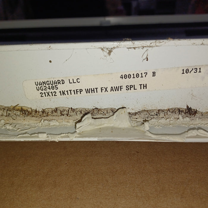 Used Young Farts RV Parts Radius Cornered Cargo Door 20.75″ X 11 5/8″ X 1 7/8″