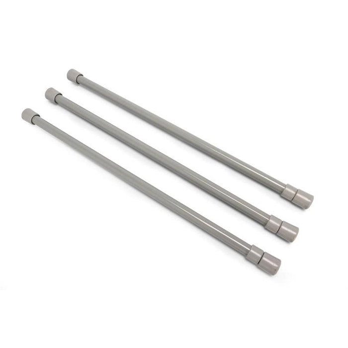 28" RV Refrigerator Bars Extends 16" - 28" Gray (3 Pack) - Young Farts RV Parts