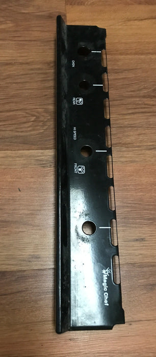 Used Magic Chef Oven Manifold Panel 74007296