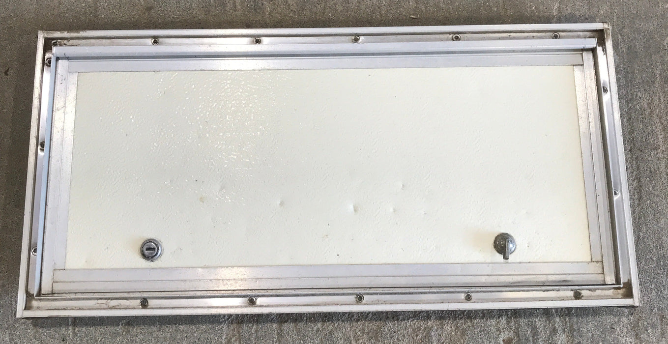 Used Square Cornered Cargo Door 23 1/2" x 10 1/2" x 1"D