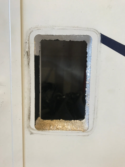 Used RV Radius Entry Door 25 5/8" x 71 1/2"