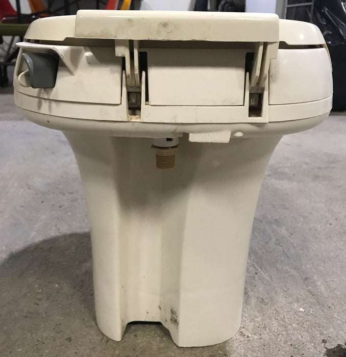 Used Complete Thetford Toilet, Hand Flush, High Profile, Off-White - AQUA MAGIC IV , 20920