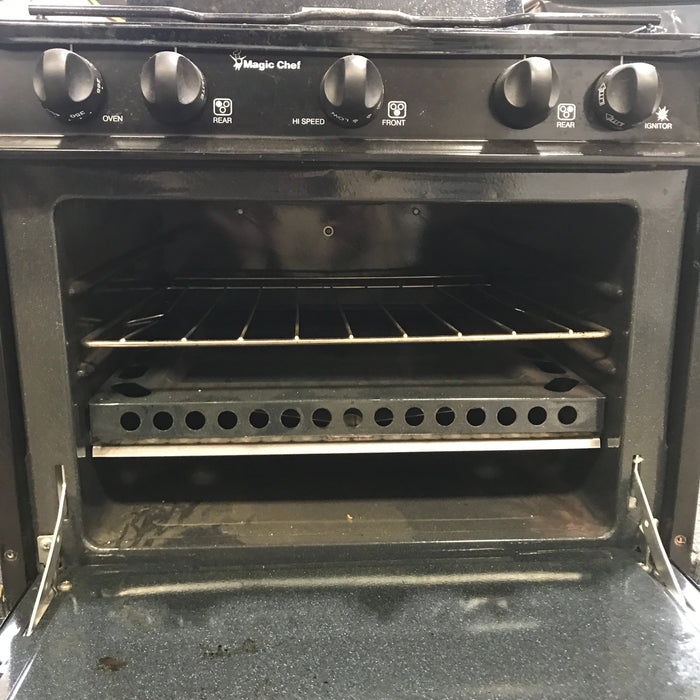 Used Magic Chef RV Range, 3 Burner - CLY1620BDB